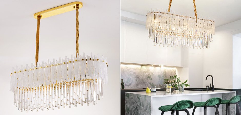 Люстра Murano Glass ICE Chandelier Rectangle Люстра Murano Glass ICE Chandelier Rectangle - Loft-Concept во Владивостоке