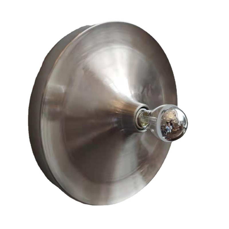 Бра металл в стиле лофт Metal Disk Loft Серебряный Бра металл в стиле лофт Metal Disk Loft Серебряный во Владивостоке | Loft Concept