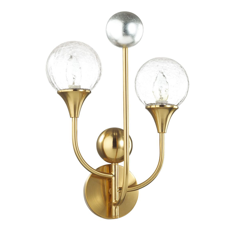 Бра Benniga Sconce Золотой Прозрачный (Transparent) Бра Benniga Sconce Золотой Прозрачный (Transparent) во Владивостоке | Loft Concept