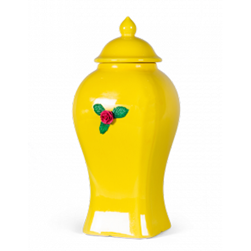 Ваза Dooier Vase yellow Желтый Ваза Dooier Vase yellow Желтый во Владивостоке | Loft Concept