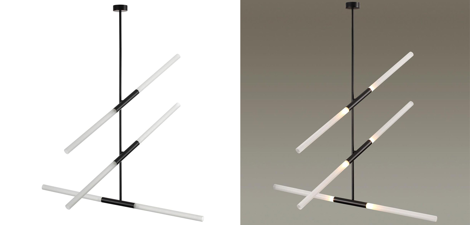 Светильник Black Delta Light 6 lamp Светильник Black Delta Light 6 lamp во Владивостоке