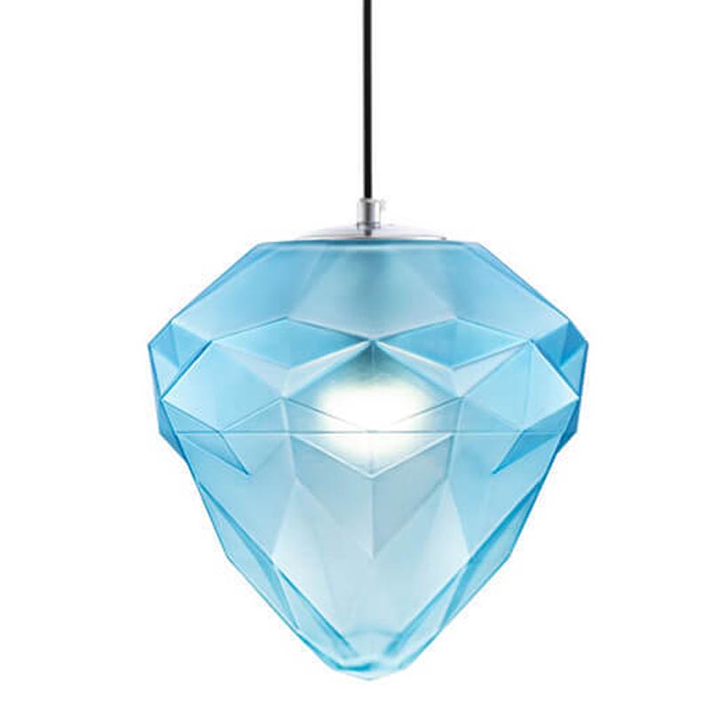 Подвесной светильник Jewel Athena blue 25 Голубой Хром Подвесной светильник Jewel Athena blue 25 Голубой Хром во Владивостоке | Loft Concept