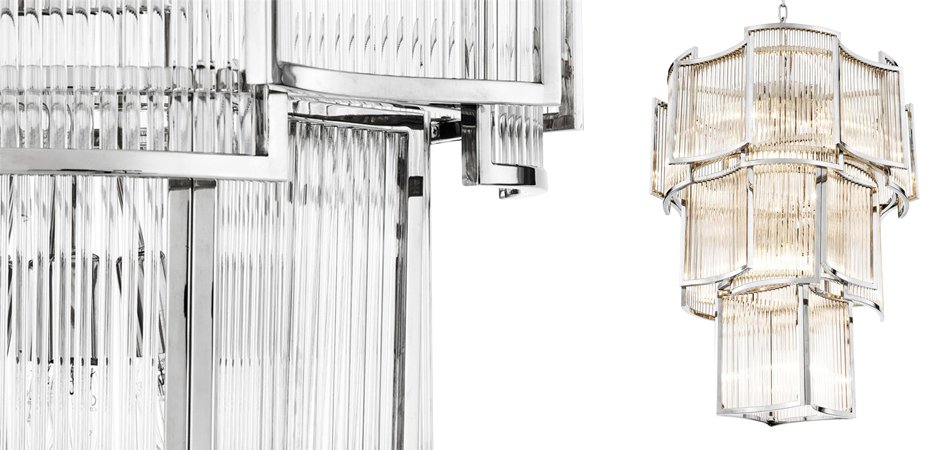 Люстра Chandelier Jet Set Nickel Люстра Chandelier Jet Set Nickel - Loft-Concept во Владивостоке