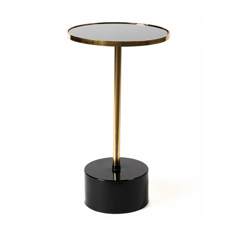 Приставной стол Single-Legged Table round Черный Приставной стол Single-Legged Table round Черный во Владивостоке | Loft Concept