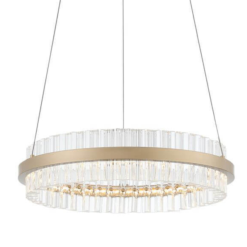 Люстра Ring Horizontal Gold матовое золото Люстра Ring Horizontal Gold матовое золото во Владивостоке | Loft Concept