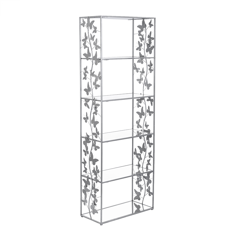 Стеллаж Silver Butterfly Wide Серебряный Стеллаж Silver Butterfly Wide Серебряный во Владивостоке | Loft Concept