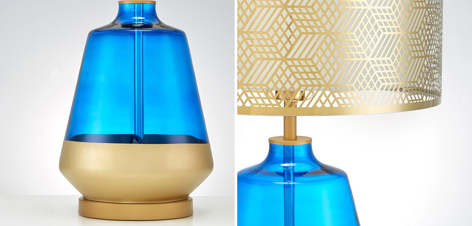 Настольная лампа Loft Industry Modern Cube Print Table - фото