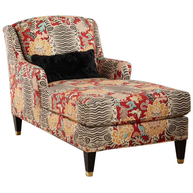 Кушетка Tibetan Tiger Lounge Sofa Красный Черный Бежевый Бирюзовый Кушетка Tibetan Tiger Lounge Sofa Красный Черный Бежевый Бирюзовый во Владивостоке | Loft Concept