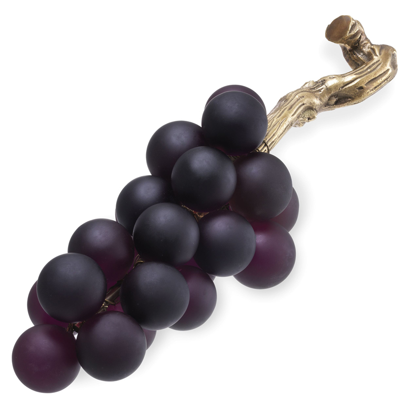 Аксессуар Eichholtz Object french grapes Purple Пурпурно-фиолетовый Винтажная латунь Аксессуар Eichholtz Object french grapes Purple Пурпурно-фиолетовый Винтажная латунь во Владивостоке | Loft Concept