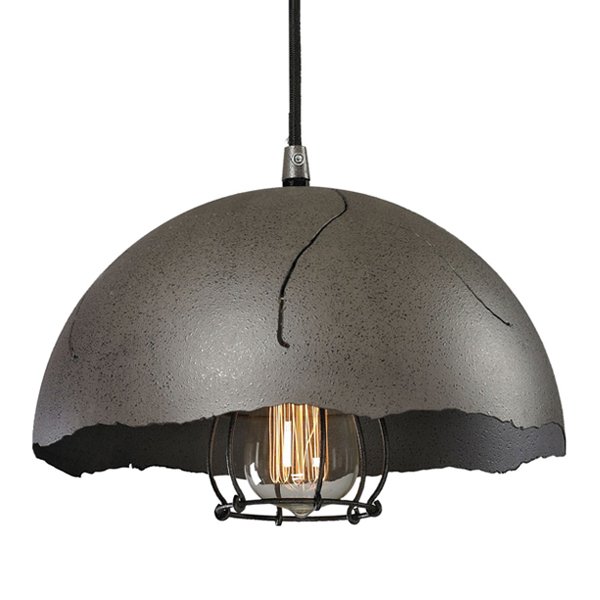 Подвесной светильник Uneven Edge Loft Pendant lamp Графит Подвесной светильник Uneven Edge Loft Pendant lamp Графит во Владивостоке | Loft Concept
