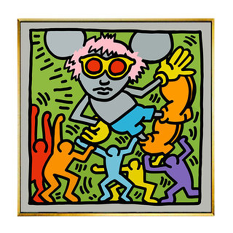 Постер Keith Haring 17 Мульти Постер Keith Haring 17 Мульти во Владивостоке | Loft Concept