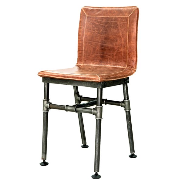 Барный стул Iron Loft Bar stool brown Коричневый винтаж Черный Барный стул Iron Loft Bar stool brown Коричневый винтаж Черный во Владивостоке | Loft Concept