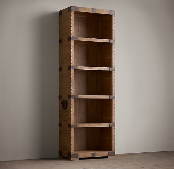 Стеллаж Vintage Rack Дуб темный Стеллаж Vintage Rack Дуб темный во Владивостоке | Loft Concept
