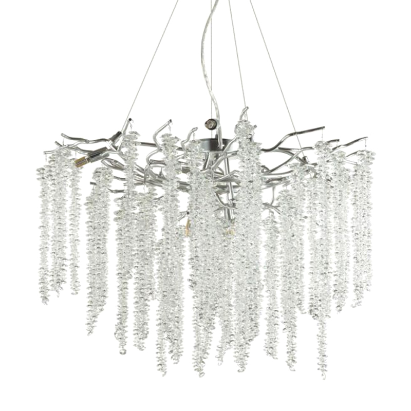 Люстра Fairy Tree Silver на 8 ламп Серебряный Люстра Fairy Tree Silver на 8 ламп Серебряный во Владивостоке | Loft Concept
