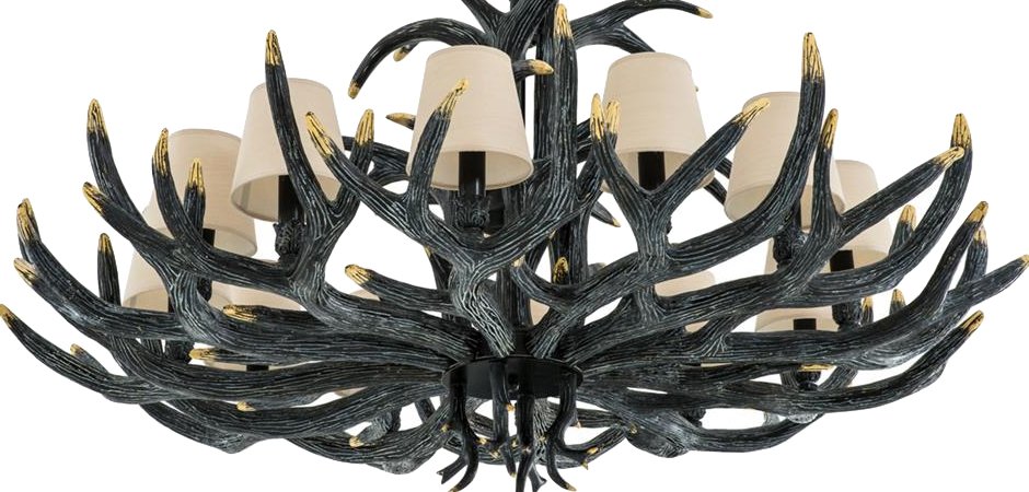 Люстра Eichholtz Chandelier Horn XL - Loft-Concept во Владивостоке