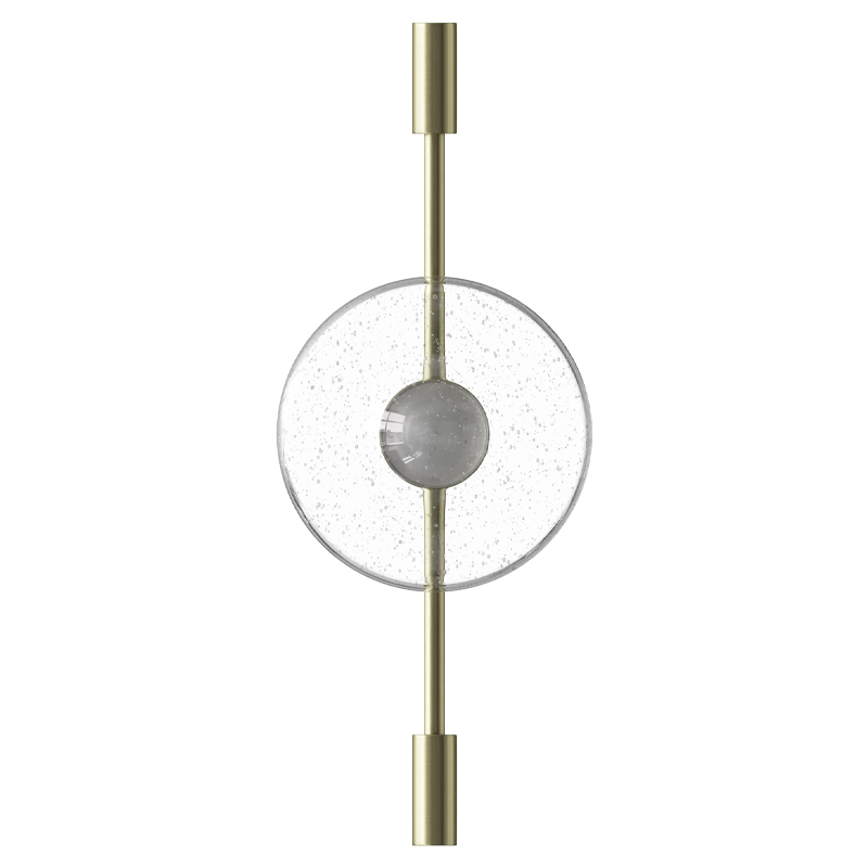 Бра Balance brass Латунь Прозрачный Бра Balance brass Латунь Прозрачный во Владивостоке | Loft Concept