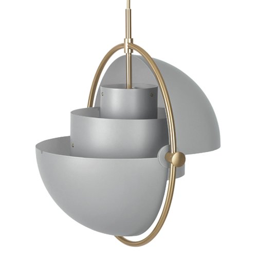 Люстра Louis Weisdorff Multi-lite Pendant Gray Латунь Серый Люстра Louis Weisdorff Multi-lite Pendant Gray Латунь Серый во Владивостоке | Loft Concept
