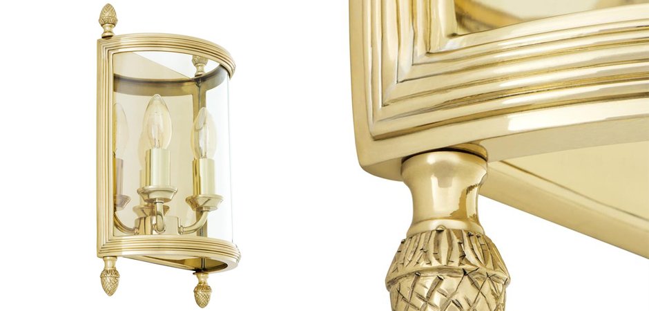 Бра Wall Lamp Lennon S Brass - Loft-Concept во Владивостоке