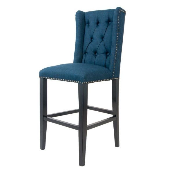 Стул French chairs Provence Barton Blue Chair Черный Синий Стул French chairs Provence Barton Blue Chair Черный Синий во Владивостоке | Loft Concept