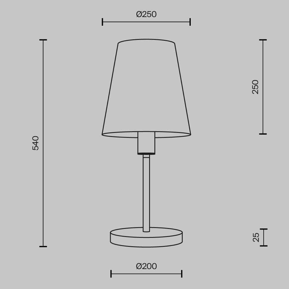 Настольный светильник Lira Е27 во Владивостоке