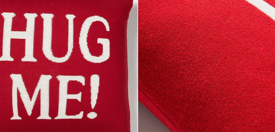 Декоративная подушка Hug me RED Декоративная подушка Hug me RED - Loft-Concept во Владивостоке