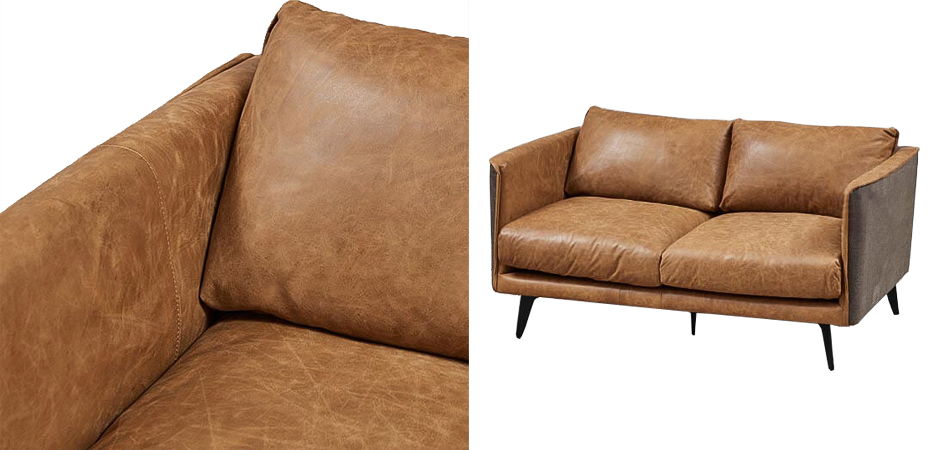 Диван Caramel Leather Sofa Диван Caramel Leather Sofa - Loft-Concept во Владивостоке