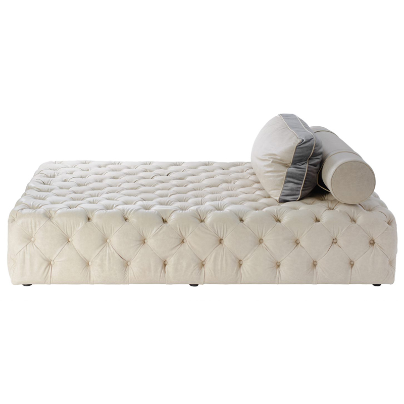 Кушетка Chinzi Lounge Sofa milky Молочный Кушетка Chinzi Lounge Sofa milky Молочный во Владивостоке | Loft Concept