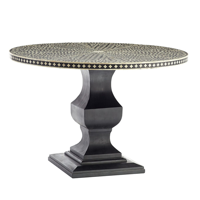 Barnsley Dining Table - Bernhardt Черно-белый во Владивостоке | Loft Concept 