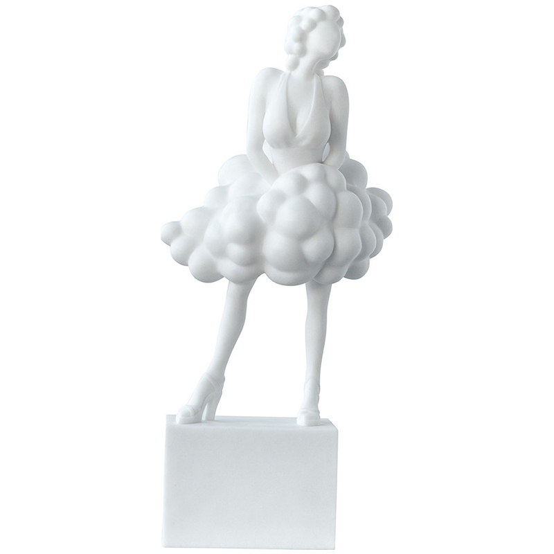 Декоративная статуэтка Marilyn Cloud Dress Statuette Белый Декоративная статуэтка Marilyn Cloud Dress Statuette Белый во Владивостоке | Loft Concept