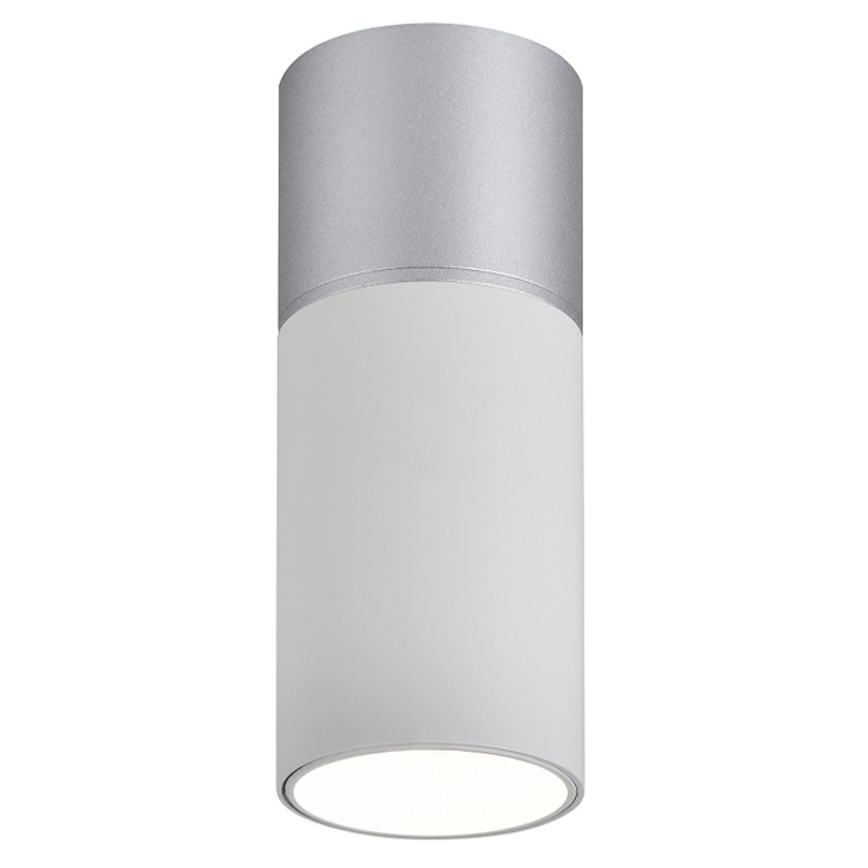 Накладной светодиодный спот Delightfull White&Silver Серебряный Белый Накладной светодиодный спот Delightfull White&Silver Серебряный Белый во Владивостоке | Loft Concept