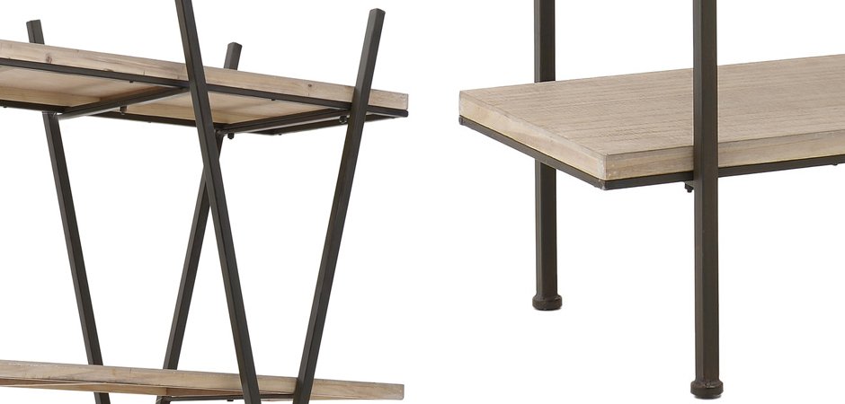 Стеллаж Metal Geometry XX Стеллаж Metal Geometry XX - Loft-Concept во Владивостоке