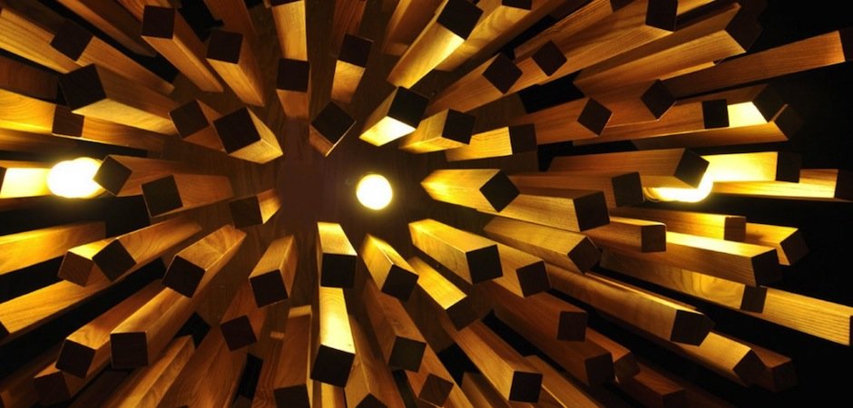Люстра Wooden September Rain Люстра Wooden September Rain - Loft-Concept во Владивостоке