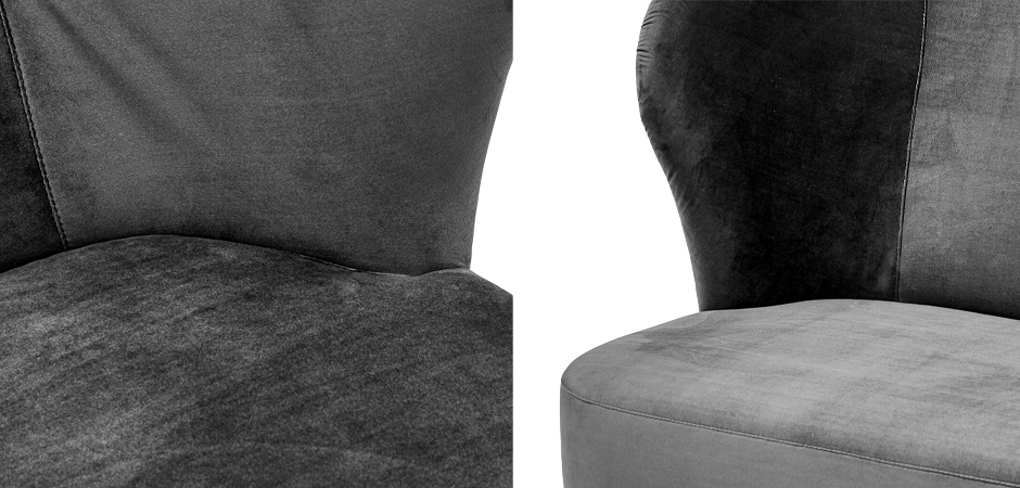 Кресло Hortense Chair Gray Кресло Hortense Chair Gray - Loft-Concept во Владивостоке