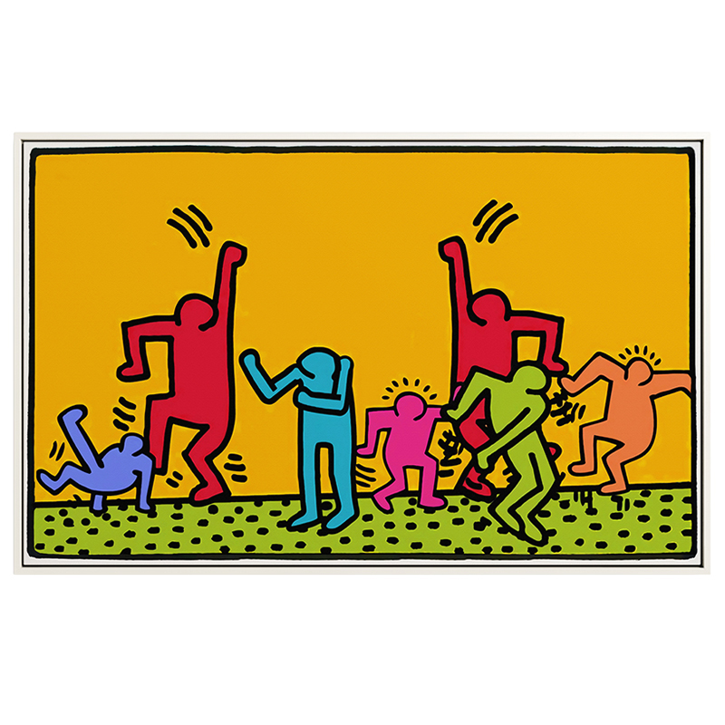 Постер Keith Haring 6 Мульти Постер Keith Haring 6 Мульти во Владивостоке | Loft Concept