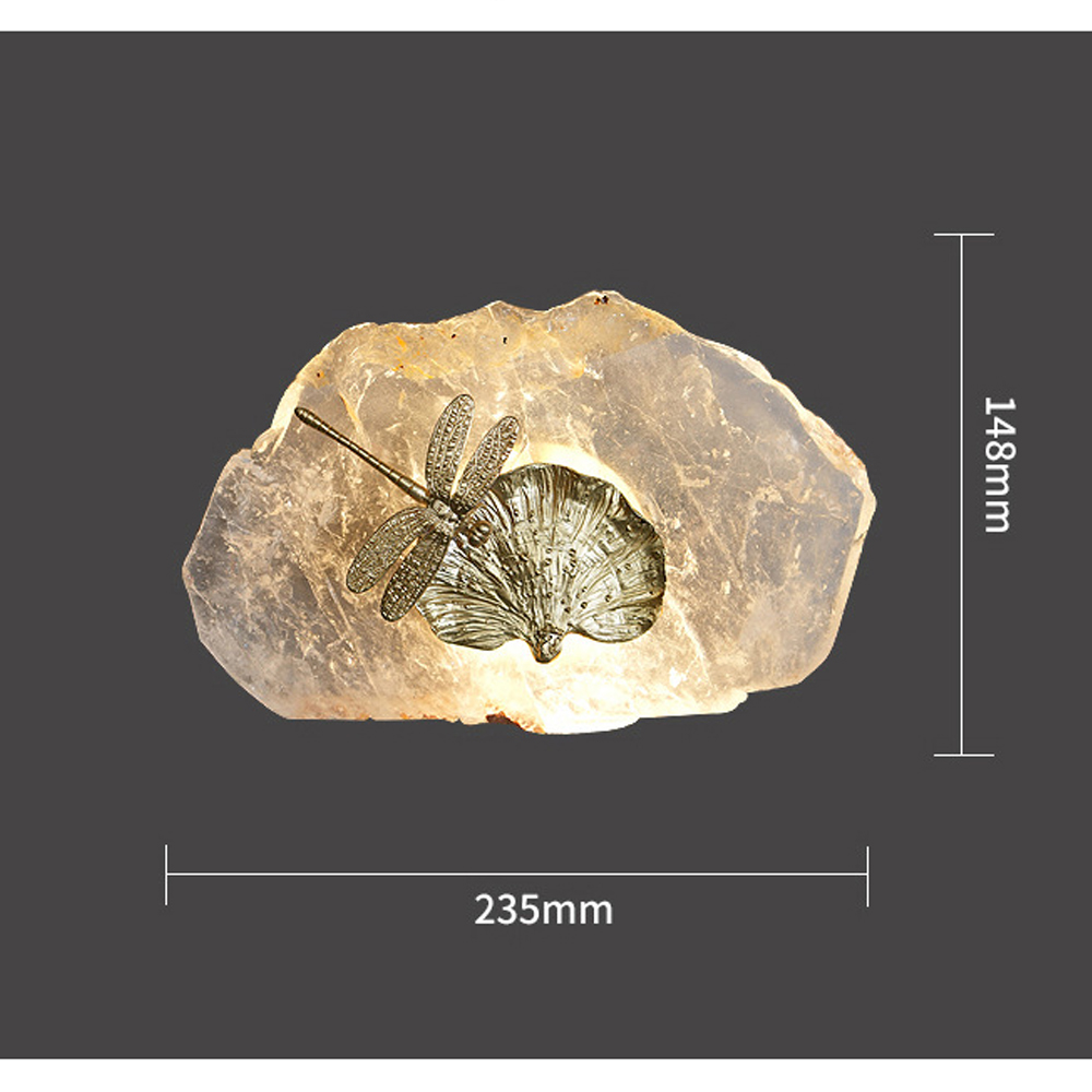 Бра Декоративный лист с стрекозой Glacial Fragment Бра Декоративный лист с стрекозой Glacial Fragment во Владивостоке