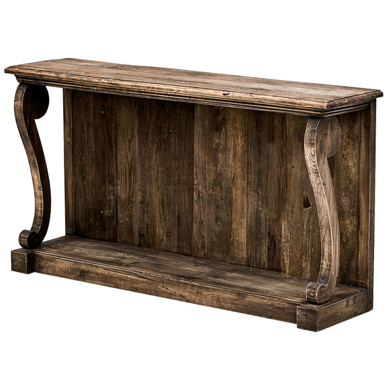 Консоль деревянная Henna Wood Console Коричневый Консоль деревянная Henna Wood Console Коричневый во Владивостоке | Loft Concept