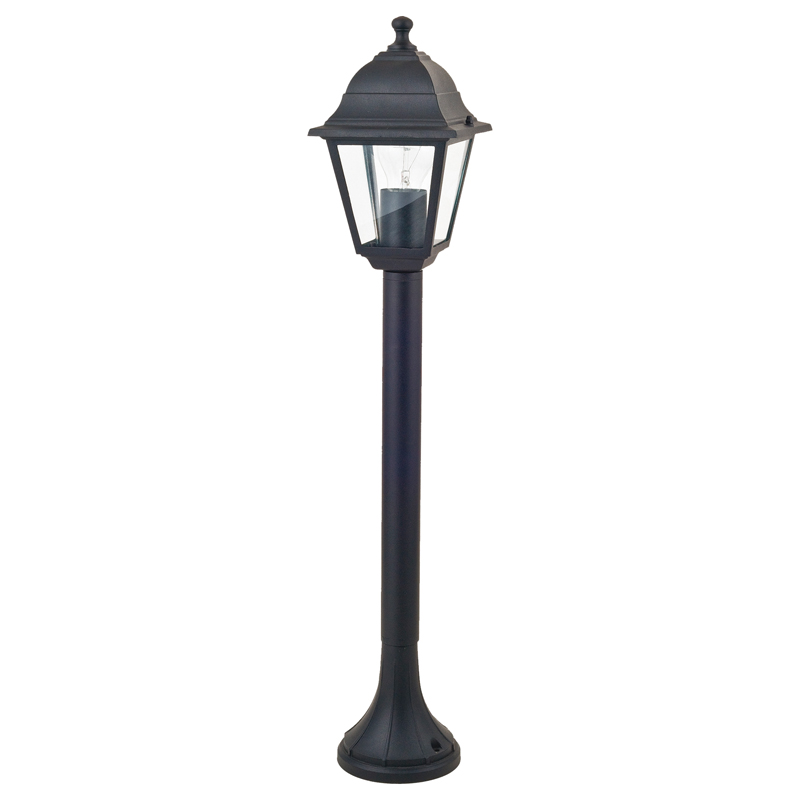 Уличный светильник Lebran Street lamp Черный Прозрачное Стекло Уличный светильник Lebran Street lamp Черный Прозрачное Стекло во Владивостоке | Loft Concept