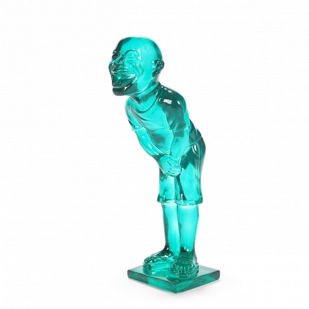 Статуэтка Laughing Man Turquoise Бирюзовый Статуэтка Laughing Man Turquoise Бирюзовый во Владивостоке | Loft Concept