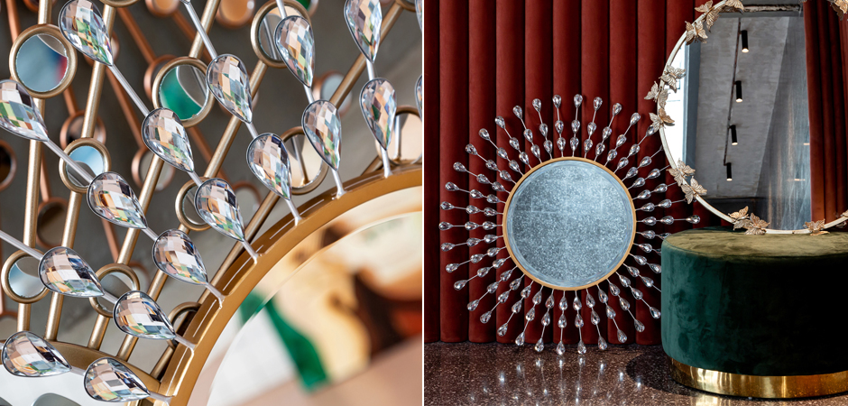 Зеркало Drops Mirror Зеркало Drops Mirror - Loft-Concept во Владивостоке