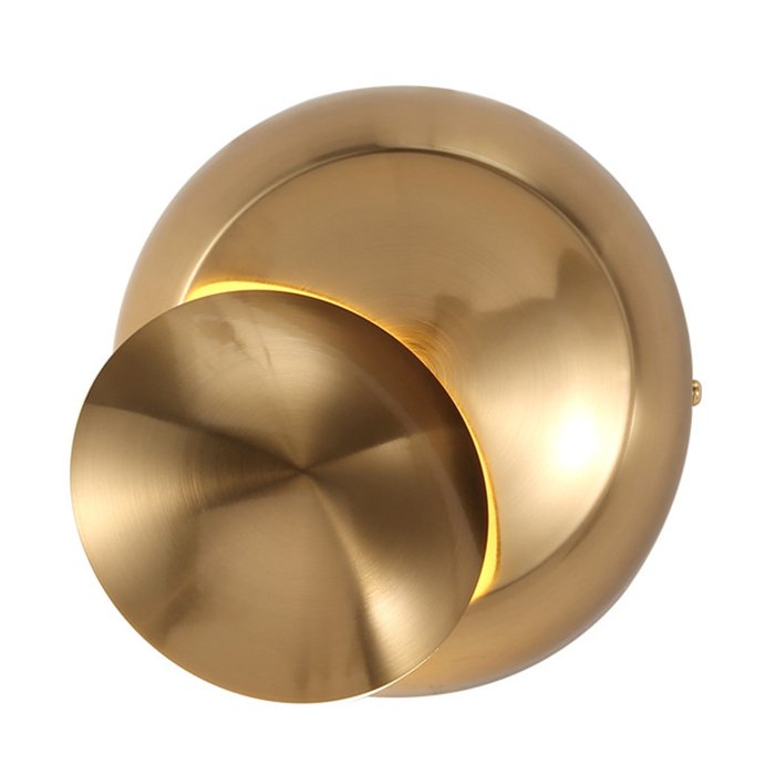 Бра Light Point Luna Wall Lamp Gold Латунь во Владивостоке | Loft Concept 