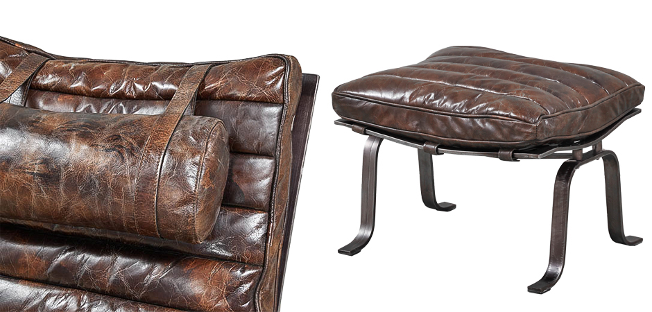 Кресло и оттоманка Loft Chillout Armchair Кресло и оттоманка Loft Chillout Armchair - Loft-Concept во Владивостоке