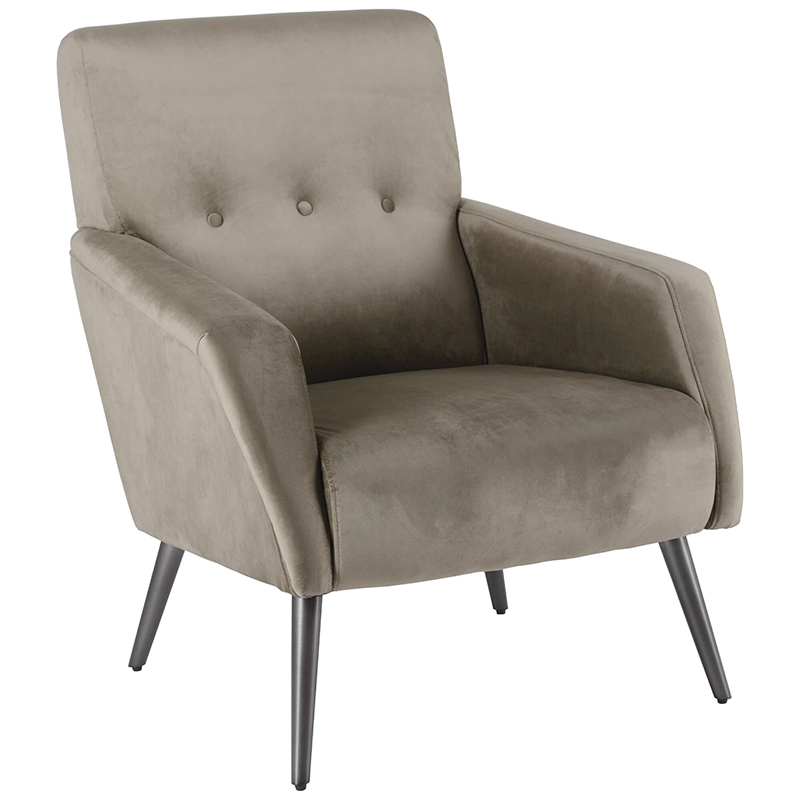Кресло Diaspro Chair grey Серый Кресло Diaspro Chair grey Серый во Владивостоке | Loft Concept