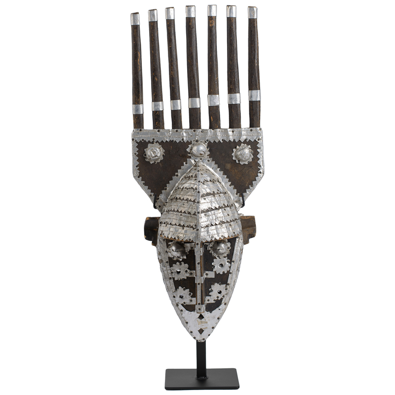 Маска Mask with Headgear Коричневый Серебряный Черный Маска Mask with Headgear Коричневый Серебряный Черный во Владивостоке | Loft Concept