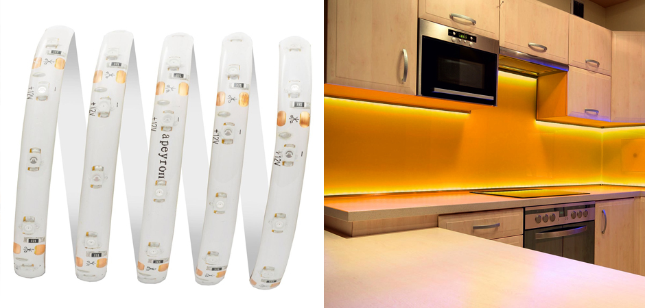 Светодиодная влагозащищенная лента 4,8W/m 60LED/m 3528SMD желтый Светодиодная влагозащищенная лента 4,8W/m 60LED/m 3528SMD желтый - Loft-Concept во Владивостоке