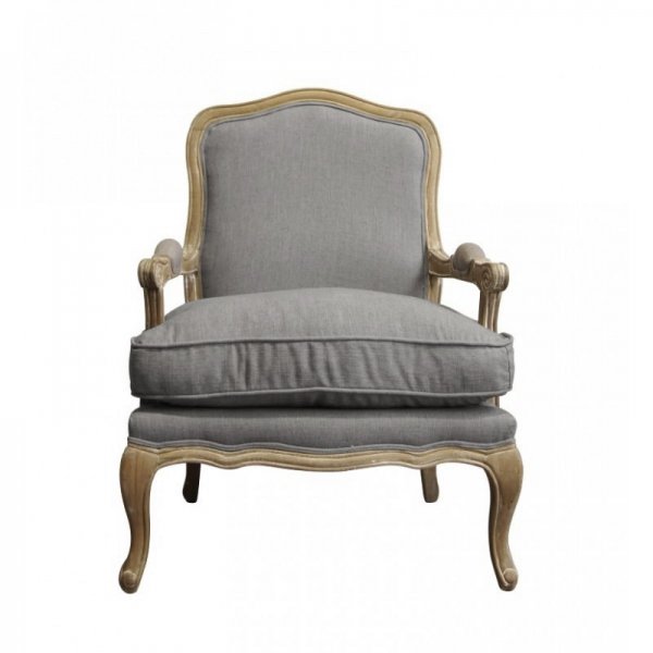 Кресло French Provence ArmChair Shebbi Grey Кресло French Provence ArmChair Shebbi Grey во Владивостоке | Loft Concept