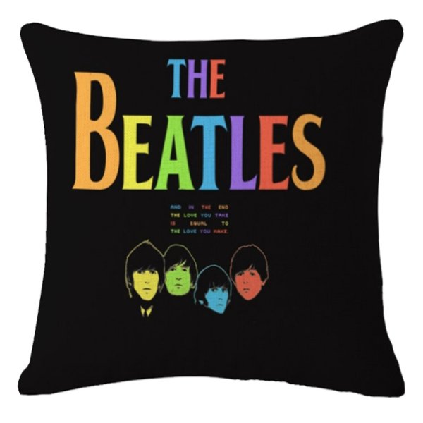 Подушка Beatles 4 Мульти Подушка Beatles 4 Мульти во Владивостоке | Loft Concept