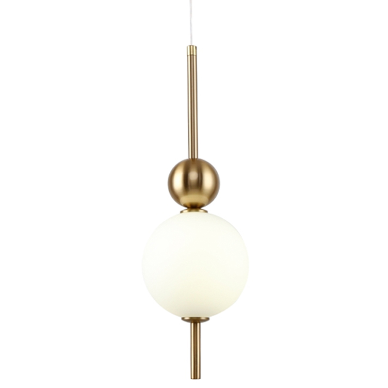 Подвесной светильник PEARLS SUSPENSION Белый Латунь Подвесной светильник PEARLS SUSPENSION Белый Латунь во Владивостоке | Loft Concept