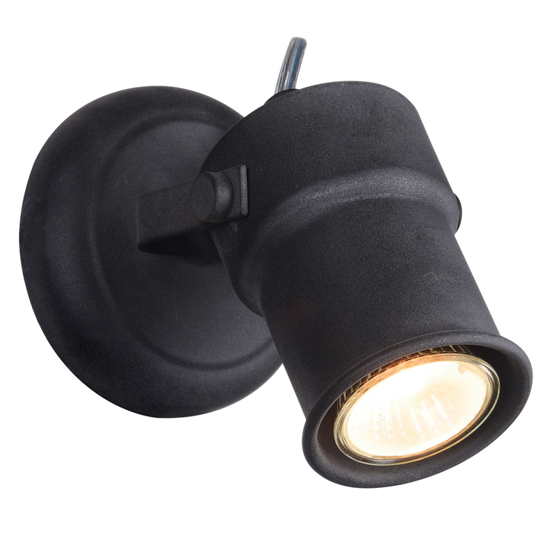 Спот Gothie spot black Черный матовый Спот Gothie spot black Черный матовый во Владивостоке | Loft Concept
