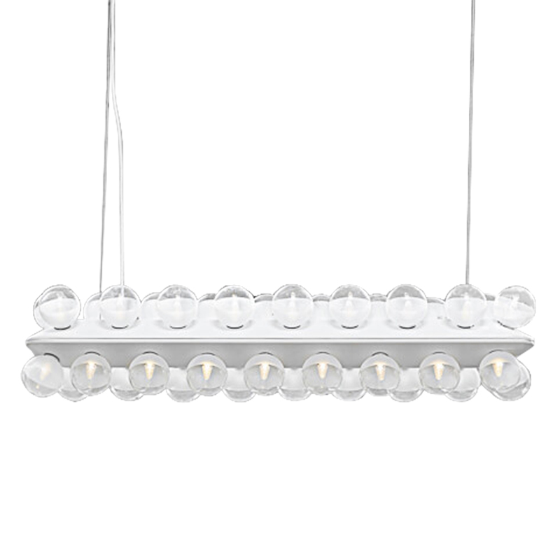 Люстра Gabrielle Chandeliers Белый Прозрачный Люстра Gabrielle Chandeliers Белый Прозрачный во Владивостоке | Loft Concept