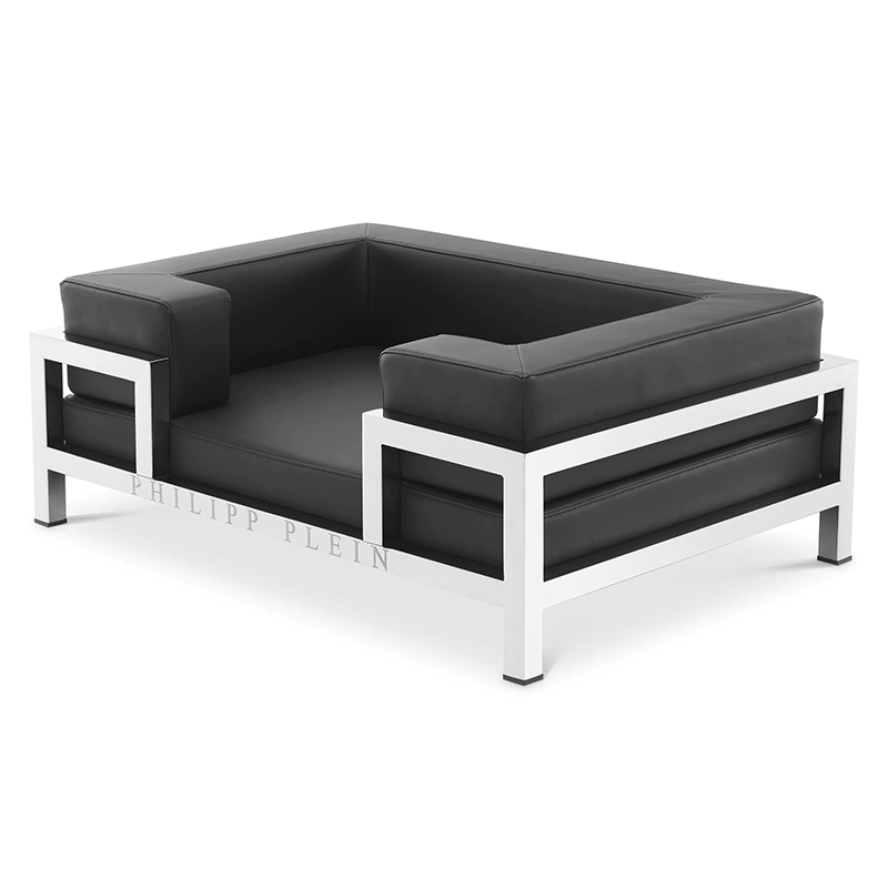 Лежанка для домашних животных Philipp Plein Dogbed High Conic L Черный Никель Лежанка для домашних животных Philipp Plein Dogbed High Conic L Черный Никель во Владивостоке | Loft Concept